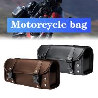 Universal Motorcycle Leather Saddlebags Saddle Tool Bags Front And Rear Pouches For Yamaha  Honda Harley KTM PIAGGIO Aprilia Mot