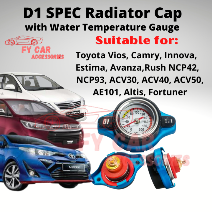 TOYOTA VIOS NCP42 NCP93 CAMRY ACV30 RADIATOR CAP 1.1 SMALL HEAD 108KPA ORIGINAL 16401BZ010 Lazada