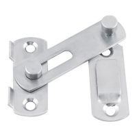 Hasp Latch Lock A Type Latch Stainless Steel For Windows Cabinet Fitting Sliding Door Lock Light Easy To Install Durable Door Hardware Locks Metal fil