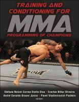 หนังสืออังกฤษใหม่ Training and Conditioning for MMA : Programming of Champions [Paperback]