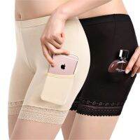 With pocket modal underwear womens safety pants lace three pants