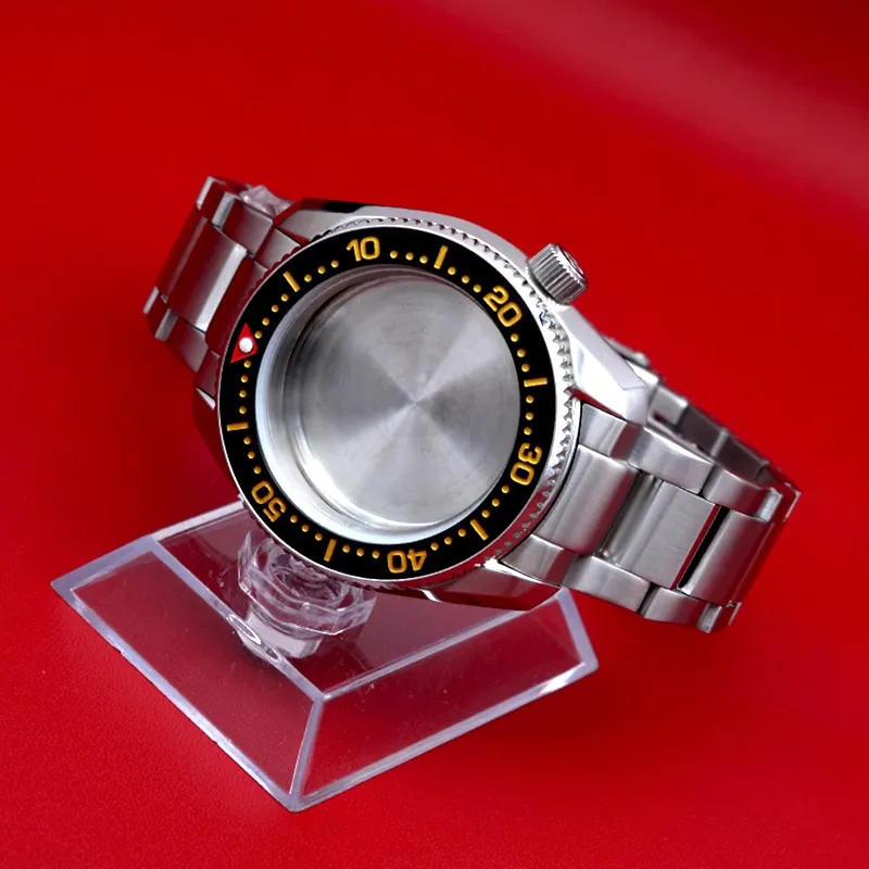 Mod Seiko SPB185 SPB187 Replace Watch Case Fit NH35 NH36 7S26 Movement  Sapphire Glass Cases With 20Mm SPB185 Strap Bracelets | Lazada