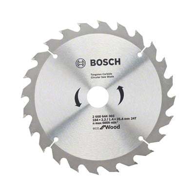 "ถูกชัวร์"ใบเลื่อยวงเดือนตัดไม้ (24 ฟัน) BOSCH รุ่น 24FEco ขนาด 7 นิ้ว สีเงิน*ส่งด่วนทุกวัน*