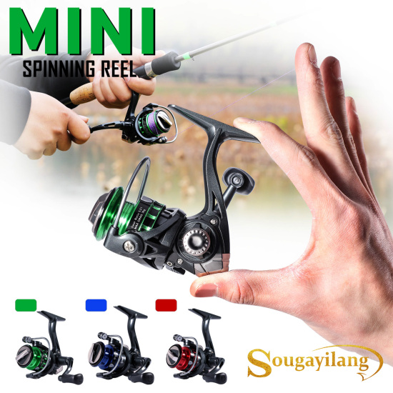 Sougayilang nâng cấp mới mini ống cuộn câu cá kiểu spinning 5bb 500 series - ảnh sản phẩm 1