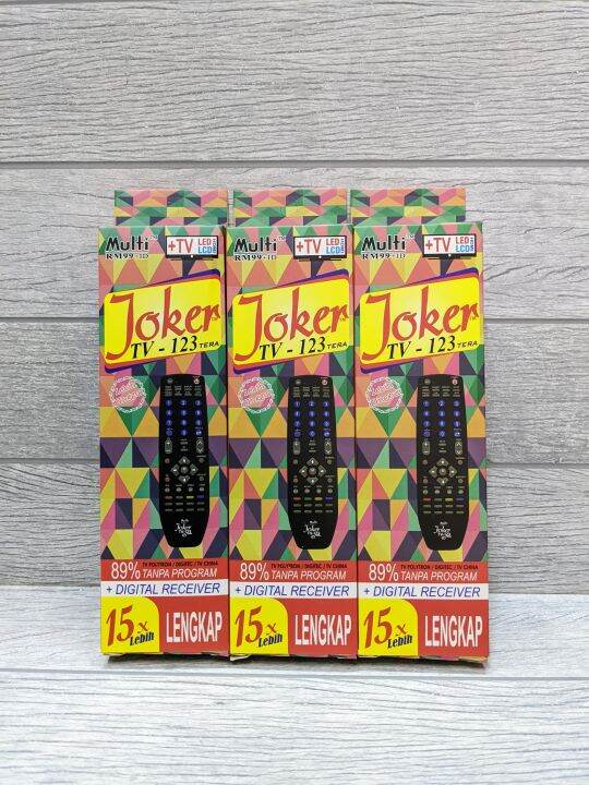 Remot TV Joker / Remote TV Universal Remote TV Multi Lazada Indonesia