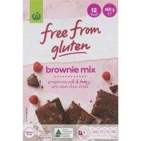 Import products♦ วูลเวิร์ ธ ปราศจากกลูเตนช็อกบราวนี่ 400 กรัม/Woolworth Free From Gluten Choc Brownie 400gm