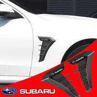 ป้ายแถบสติกเกอร์ติดรถด้านข้างยางไฟเบอร์คาร์บอนกันชนรถสำหรับ Subaru XT รถเอาท์แบ็คอ XV ฟอเรสเตอร์รี Impreve Tribeca Baja