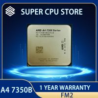 AMD A4-Series A4 7350B 7300 7350 3.4 GHz Qual-Core CPU Processor AD735BYBI23JA Socket FM2+ Note Books Pads