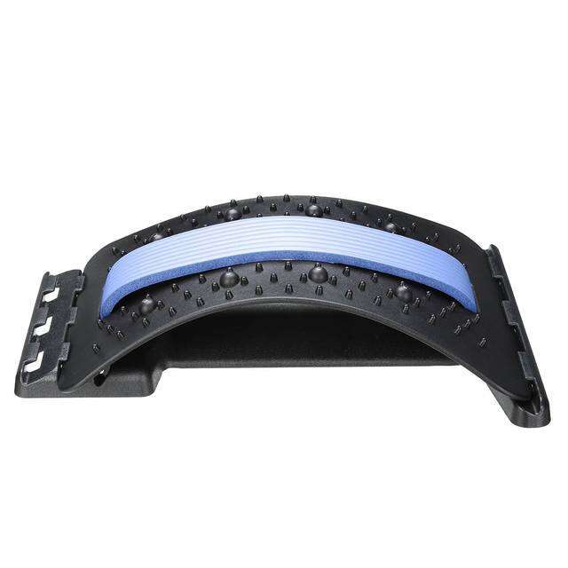 Adjustable Back Massager Lumbar Support Stretcher Back Stretching