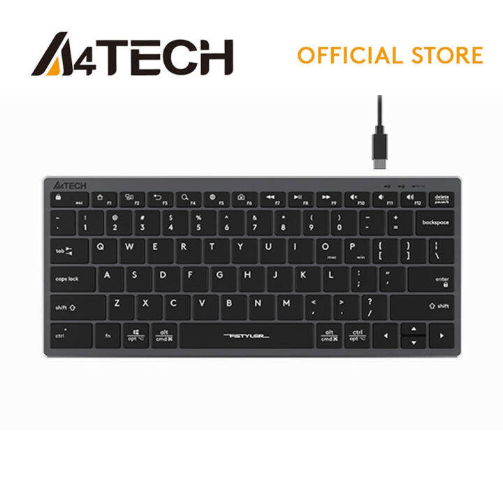 A4Tech FX51 Scissor Switch, UltraSlim Keycaps, Splash Proof, USB Keyboard Lazada PH