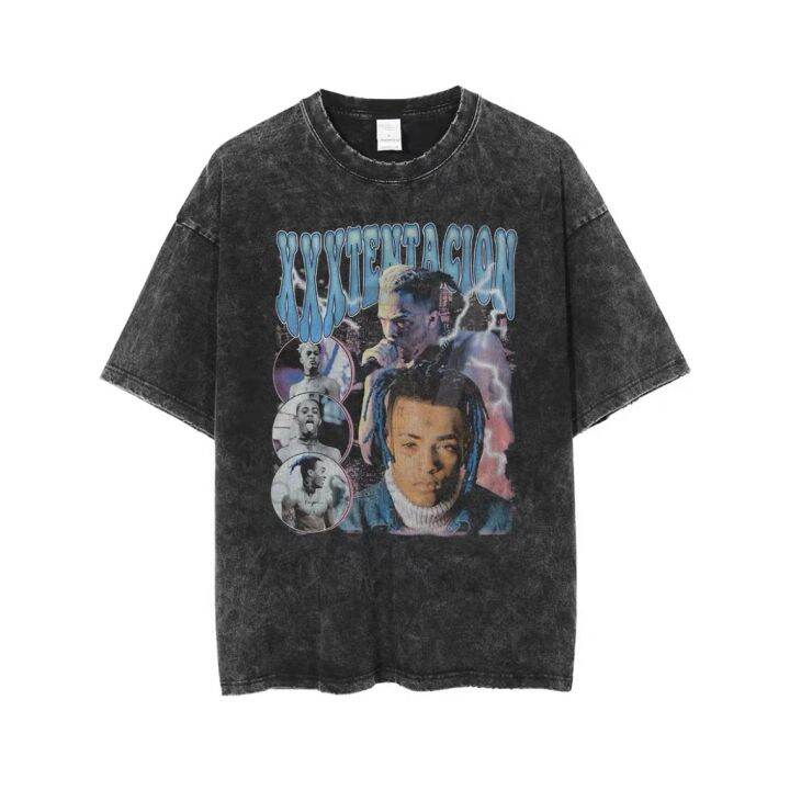 vintage-series-xxxtentacion-oversized-authentic-streetwear-unisex-washed-tee-hot-selling