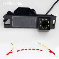 ♦✾✘ For Hyundai New Tucson IX35 2005-2013 2014 Wireless Car CCD Rear Camera Fisheye 12 Led Dynamic Night Vision Frame Waterproof