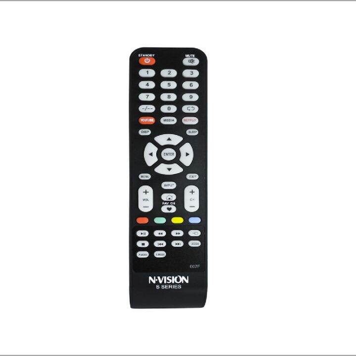 Inplay/Nvision Smart TV Remote control 007F Model Compatible also basic