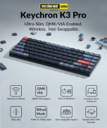 Keychron K3 Pro - Bàn phím cơ Keychron K3 Pro QMK VIA Hàng chính hãng