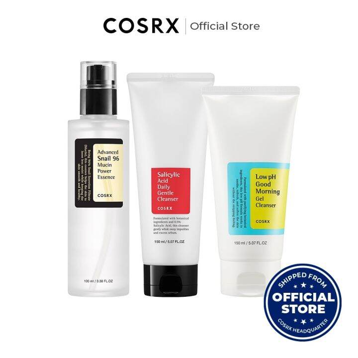 Cosrx Official Set Advanced Snail 96 Mucin Power Essence Soothing