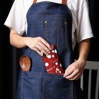 Fashion Apron Barber Denim Outdoor With Sturdy And Wear-Resistant