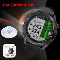 【❖New Hot❖】 uk7asf 3ชิ้น/ชุดปกป้องหน้าจอสำหรับนาฬิกา Gps กอล์ฟ S40เข้าใกล้ Garmin กระจกเทมเปอร์ป้องกันหน้าจอ2.5d ฟิล์มป้องกัน9ชั่วโมง