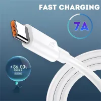 7A 66W Type C USB Cable Super-Fast Charge Cable for Huawei Mate 40 30 Xiaomi Samsung Fast Charging USB Charger Cables Data Cord