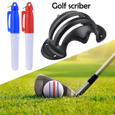 Golf Ball Liner Markers ปากกาวาดการจัดตำแหน่งเครื่องหมาย Golf Training Sport Tools