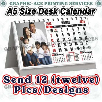 Customize Anime Calendar 2024 (5R) (small calendar)