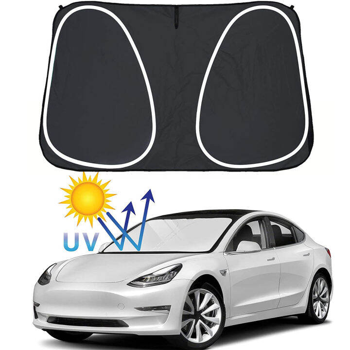 Car Windshield Sunshade for Tesla Model 3 Car Windshield Sunshade for Tesla Model Y Car