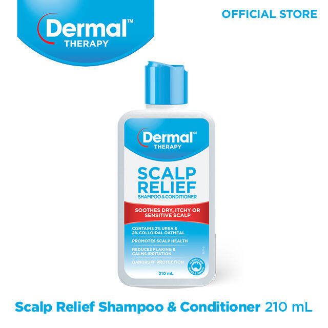 Dermal Therapy Scalp Relief Shampoo & Conditioner 210ml 2in1 Shampoo