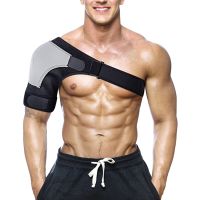 【HOT】♕❐✶ Adjustable Shoulder Support Brace pad Band Wrap Compression Sleeves Back Guard