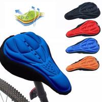 New 3D Bicycle Saddle Soft Cover Comfort Breathable Sponge Foam Seat Cushion Cycling Seat Pad Ciclismo Mountain Bike Accessories Saddle Covers