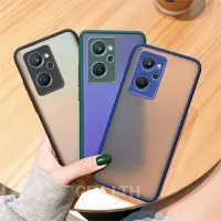 REALME9I / Realme10pro เคสหลังด้านกันกล้อง Realme Realme9I 9i ตรงรุ่น รุ่นใหม่ ปี 2021 เคสขอบสี เคสกันกระเเทก เคสกันกล้อง 025