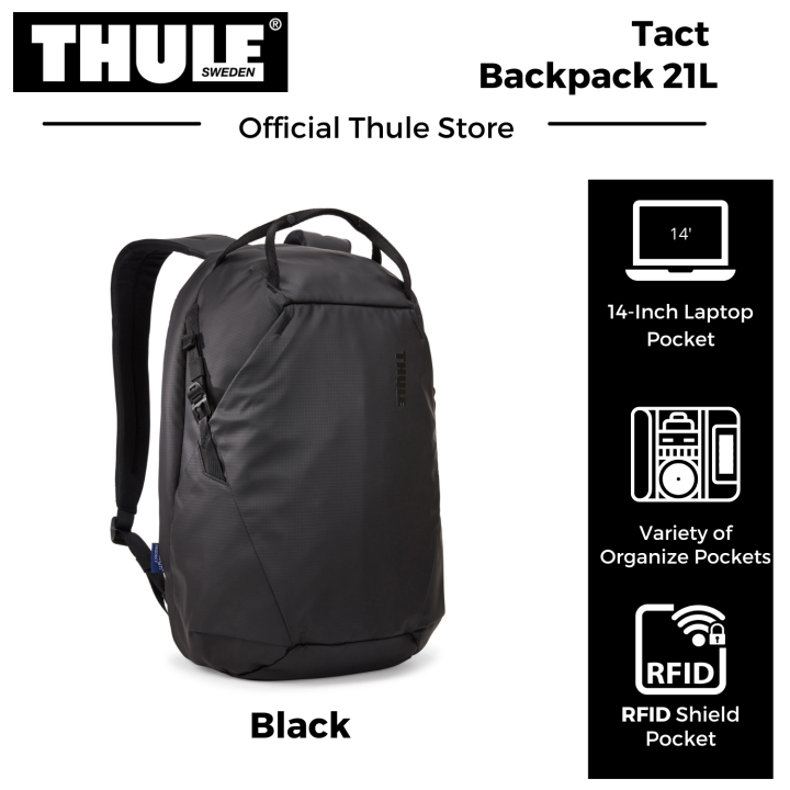 Thule Tact Backpack 21L - Black | Lazada Singapore