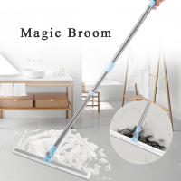 Magic Broom escopic Floor Cleaning Broom Window Cleaner Rubber Broom Floor Wiper Hand Push Sweeper Hair Non-Stick Floor