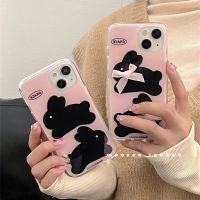 For Samsung Galaxy S23 Ultra S22 S21 Plus S20 FE S10 Note 20 10 Pro 9 8 A10S A20 A30S  Pink Grace Bowknot Rabbit Soft Phone Case Phone Cases