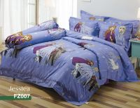 ชุดเครื่องนอน ผ้านวม ผ้าปู FROZEN ELSA JESSICA WALT DISNEY wonderful bedding FZ 007 3.5 5 6 ฟุต เอลซ่า