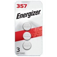 ถ่านกระดุม Energizer 357/303 1.5V แพค 3 ก้อน ของแท้