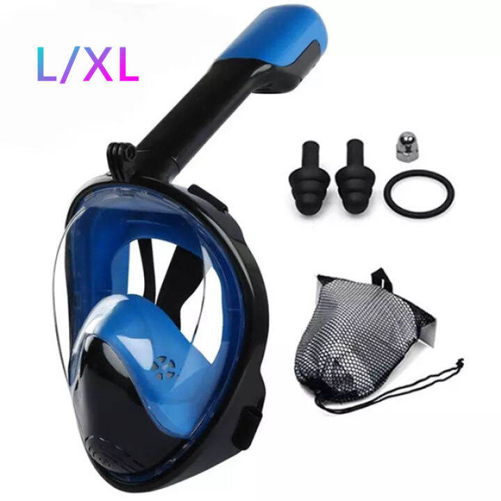 Original Professional Easy Breath Diving Full Face Mask Swimming ...