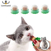 Lovinland หญ้าแมวขนมคบเคี้ยวแมวเลียลูกอมน้ำตาลสารอาหารที่ลูกบอลพลังงานเพื่อสุขภาพสัตว์เลี้ยงแมวตลกของเล่น