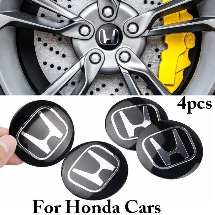 JDM New Honda Mags Center Cap 4pcs 56mm Car Wheel Center Hub Caps ...