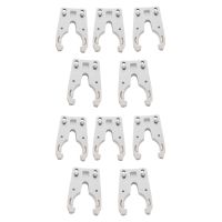 10PCS/Lot ISO30 Tool Holder Clamp Iron+ABS Flame Proof Rubber Claw