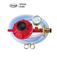 Gmax หัวปรับแก๊สแรงดันต่ำ มีระบบเซฟตี้ เกจวัดแรงดัน หัวปรับแรงดันต่ำ รุ่น VLP-889D