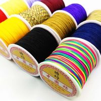 hot【cw】 10M 0.8mm Cord Thread Chinese Knot Macrame Braided String Tassels Beading