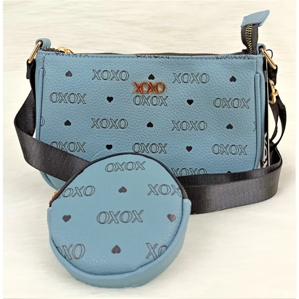 Xoxo Urban Heart Crossbody Bag, Blue