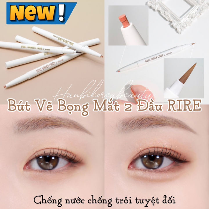 BÚT TẠO BỌNG MẮT, MẮT CƯỜI 2 Đầu CHỐNG TRÔI LEM DUAL UNDER LINER️ ...