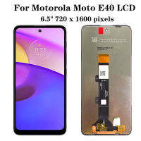 ZZOOI 6.5" Original E40 LCD For Motorola Moto E40 LCD XT2159-3 XT2159-4 Display Screen with Frame Touch Panel Digitizer Glass Sensor