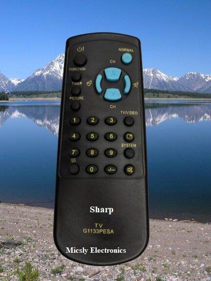 Sharp G1133PESA CRT TV Remote Control | Lazada PH