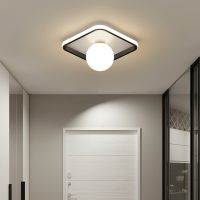 [COD] ins simple balcony led ceiling geometric circular corridor aisle cloakroom porch foyer entry light