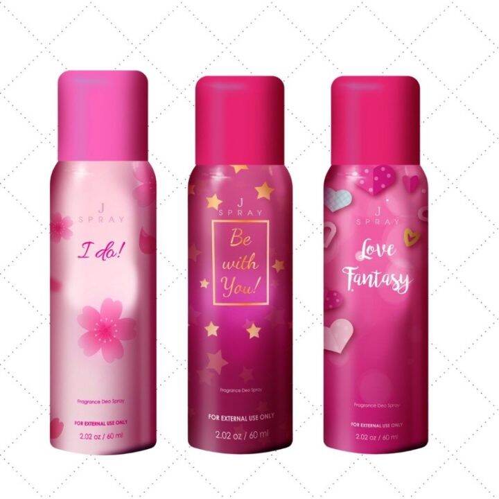 J SPRAY FRAGRANCE DEO BODY SPRAY 60ml 30ml (original)♖ Lazada PH