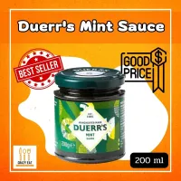 ฺBest Seller Duerrs Mint Sauce 200g ดูเออร์ส ซอสรสมิ้นท์ ซอสราดแพะย่าง 200กรัม พร้อมส่ง