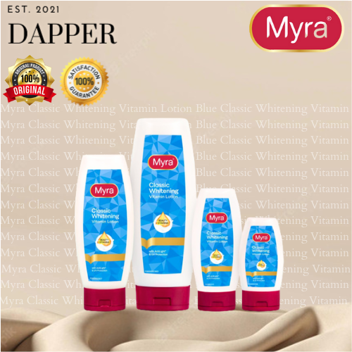 Myra Classic Whitening Vitamin Lotion Blue Lazada PH