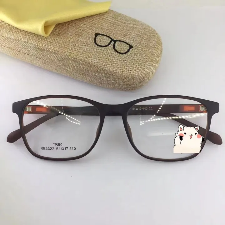 【Spot in Manila】flexble frame eyeglasses for unisex replaceable lens