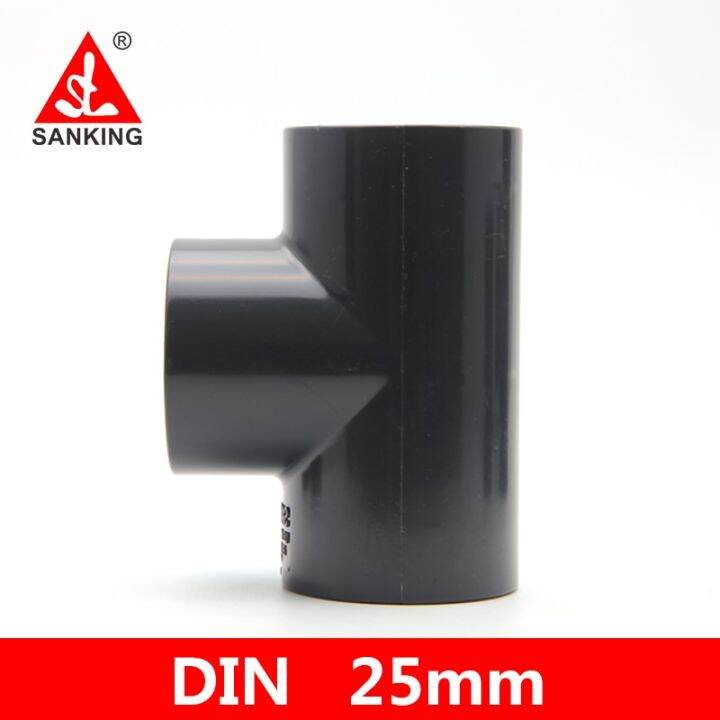 Free Shipping Sanking 25mm Pvc Tee Pipe Fitting For Water Tank Tee